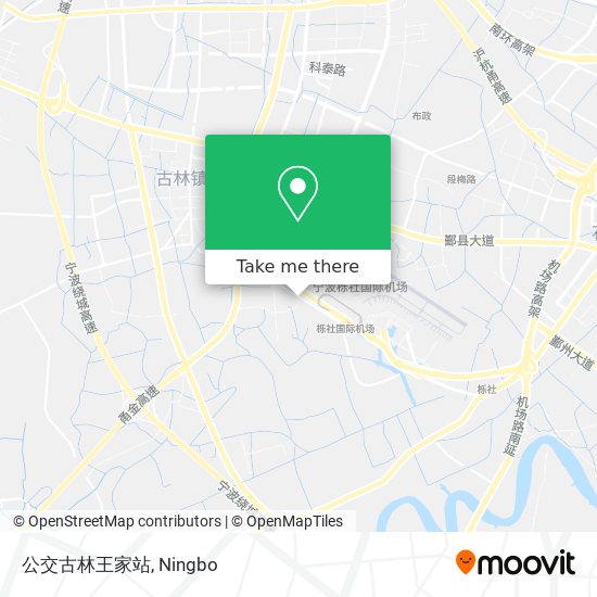公交古林王家站 map