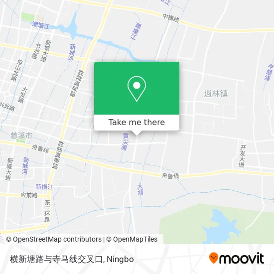 横新塘路与寺马线交叉口 map