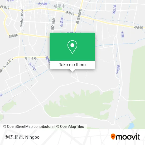 利君超市 map