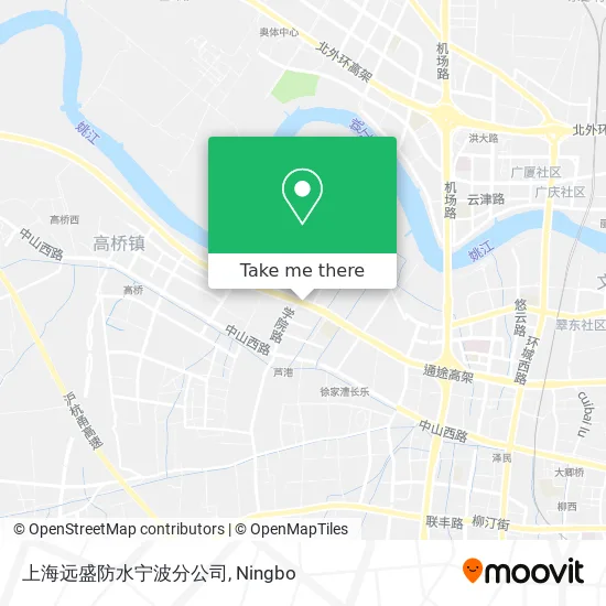 上海远盛防水宁波分公司 map