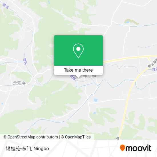 银桂苑-东门 map