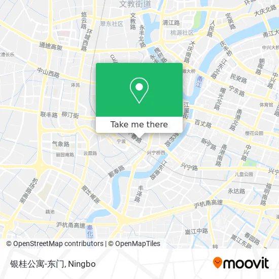 银桂公寓-东门 map