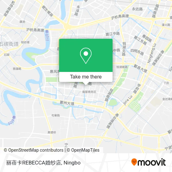 丽蓓卡REBECCA婚纱店 map
