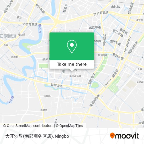 大开沙界(南部商务区店) map