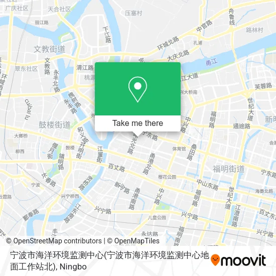 宁波市海洋环境监测中心(宁波市海洋环境监测中心地面工作站北) map
