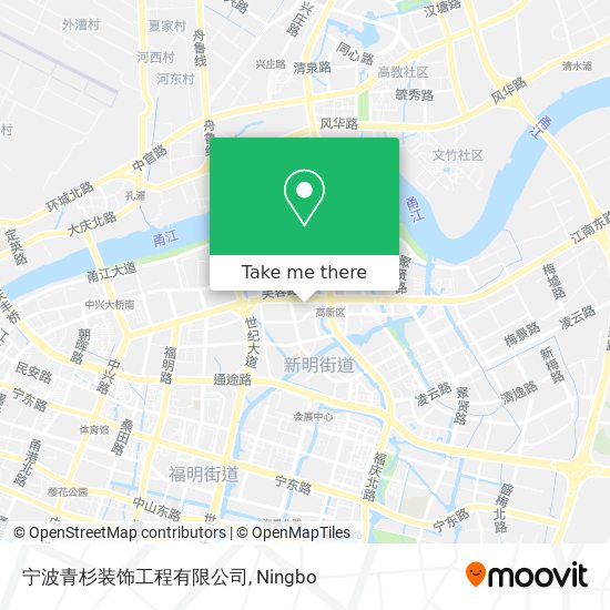 宁波青杉装饰工程有限公司 map
