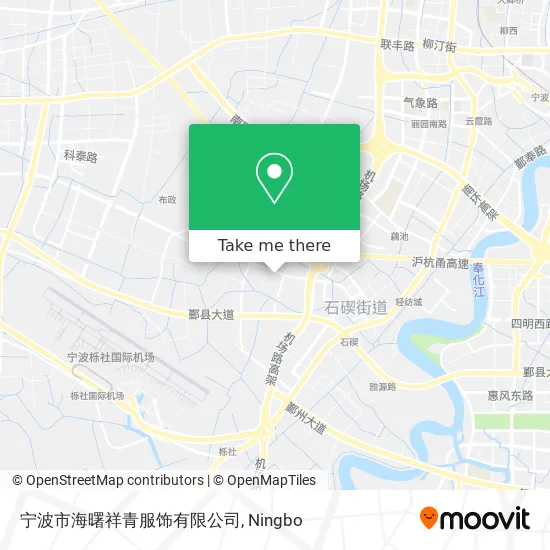 宁波市海曙祥青服饰有限公司 map