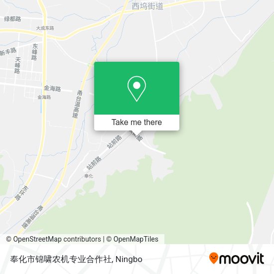 奉化市锦啸农机专业合作社 map