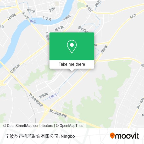 宁波韵声机芯制造有限公司 map