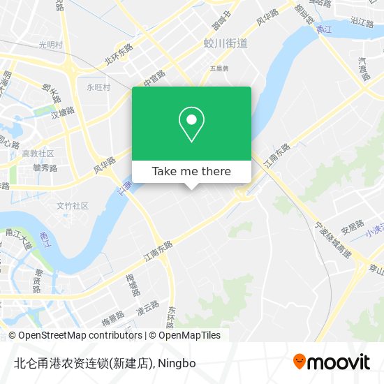 北仑甬港农资连锁(新建店) map