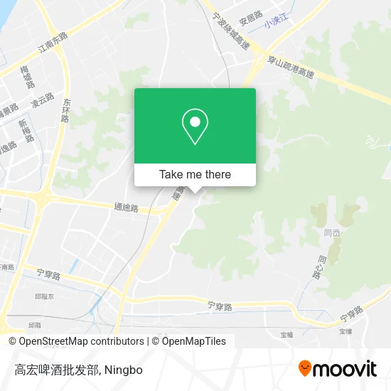 高宏啤酒批发部 map