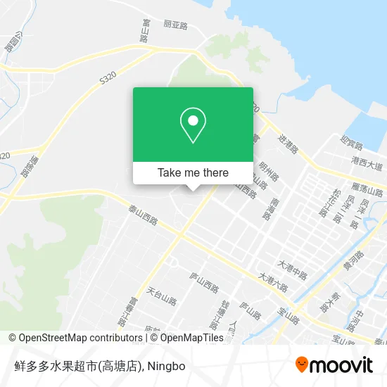 鲜多多水果超市(高塘店) map
