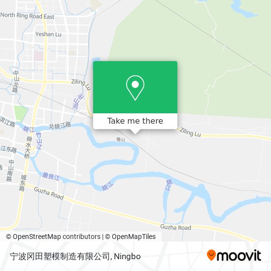 宁波冈田塑模制造有限公司 map