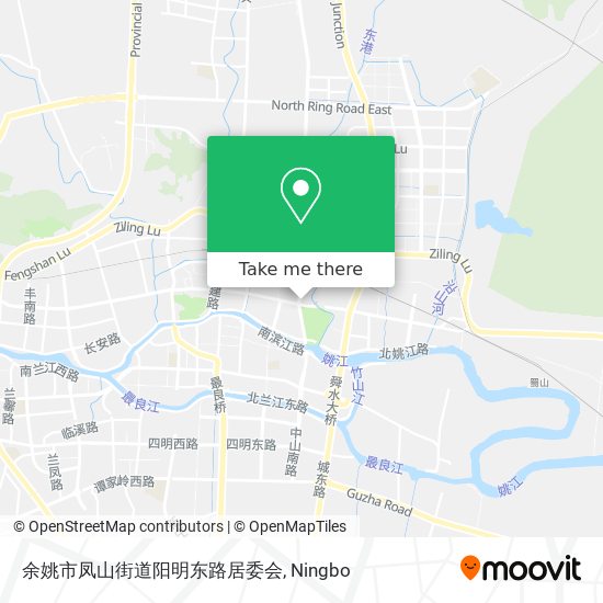余姚市凤山街道阳明东路居委会 map