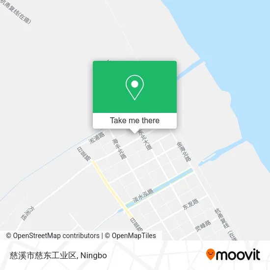 慈溪市慈东工业区 map