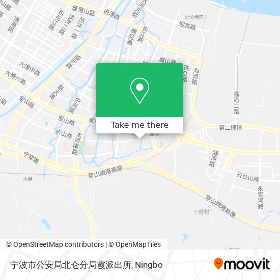 宁波市公安局北仑分局霞派出所 map