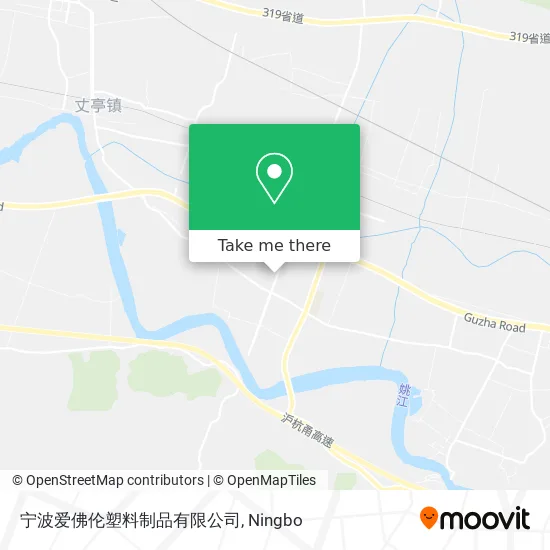 宁波爱佛伦塑料制品有限公司 map