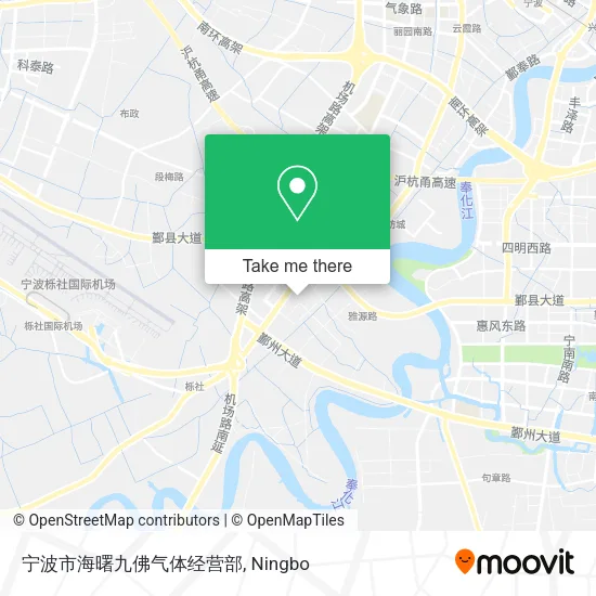 宁波市海曙九佛气体经营部 map