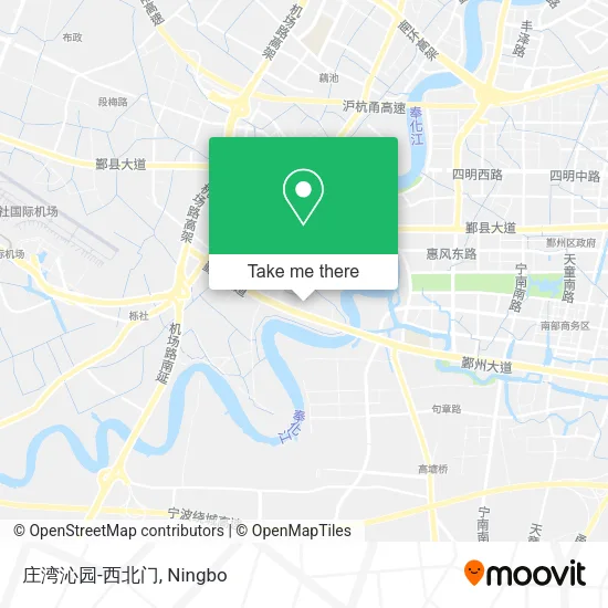 庄湾沁园-西北门 map