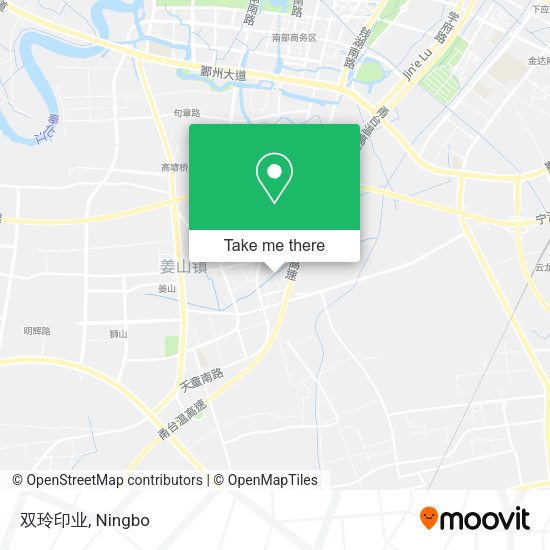 双玲印业 map