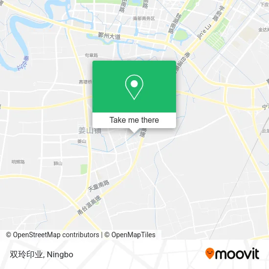 双玲印业 map