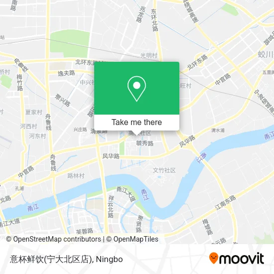 意杯鲜饮(宁大北区店) map