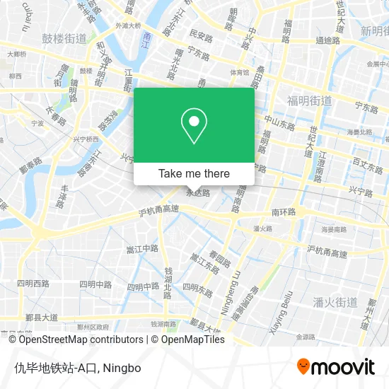 仇毕地铁站-A口 map