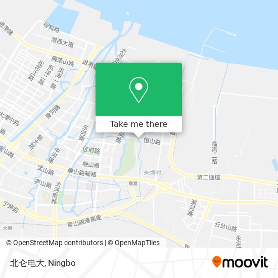 北仑电大 map