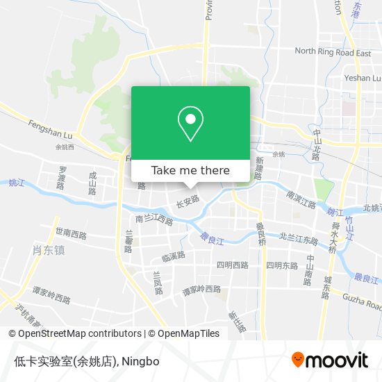 低卡实验室(余姚店) map