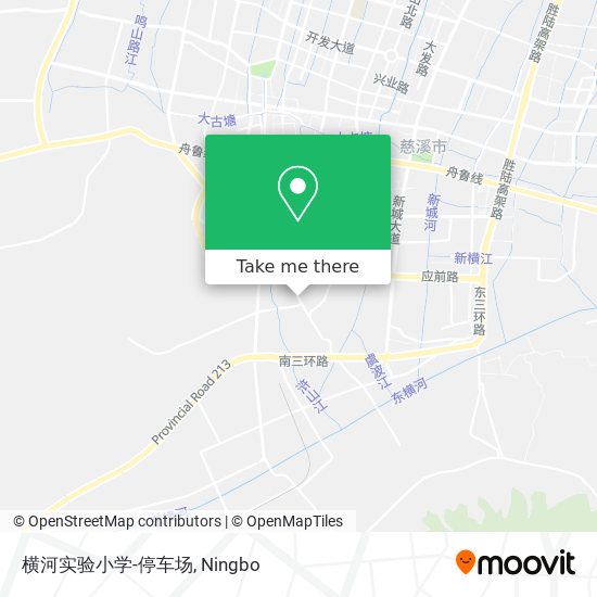 横河实验小学-停车场 map