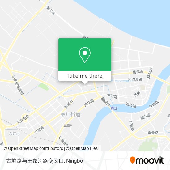 古塘路与王家河路交叉口 map