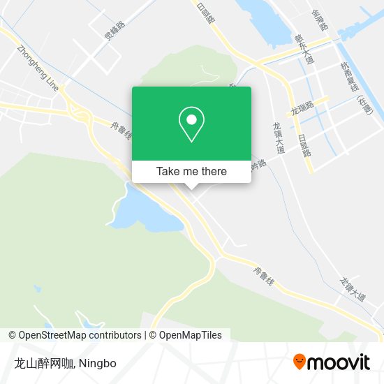 龙山醉网咖 map