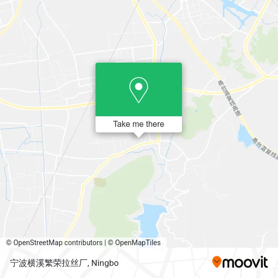 宁波横溪繁荣拉丝厂 map