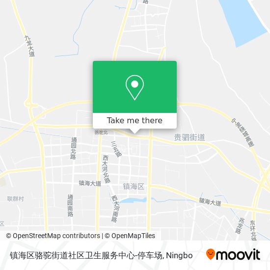 镇海区骆驼街道社区卫生服务中心-停车场 map