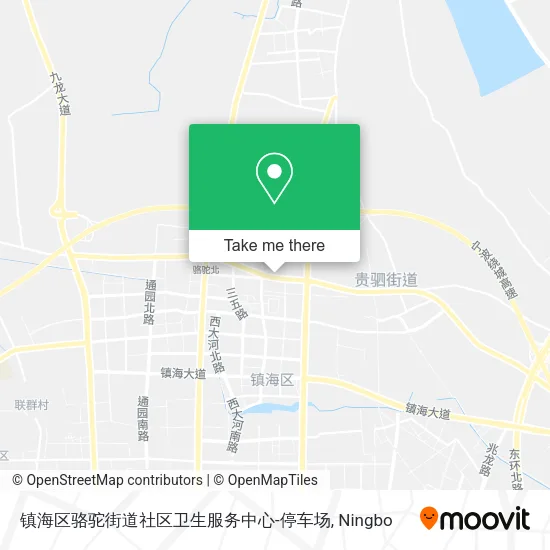 镇海区骆驼街道社区卫生服务中心-停车场 map
