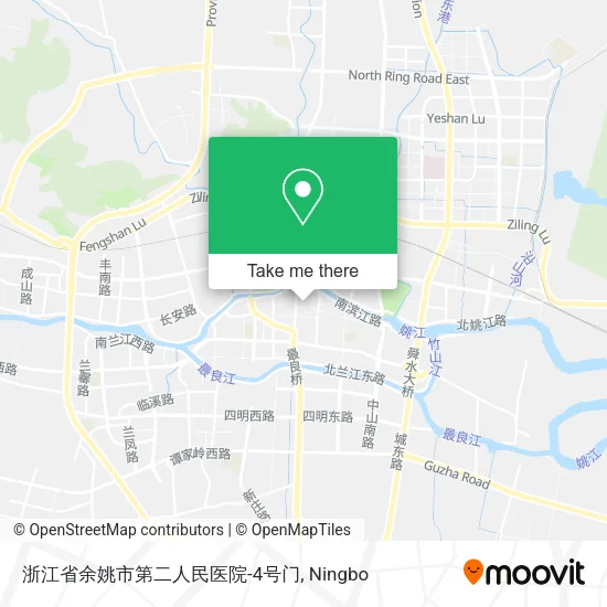 浙江省余姚市第二人民医院-4号门 map