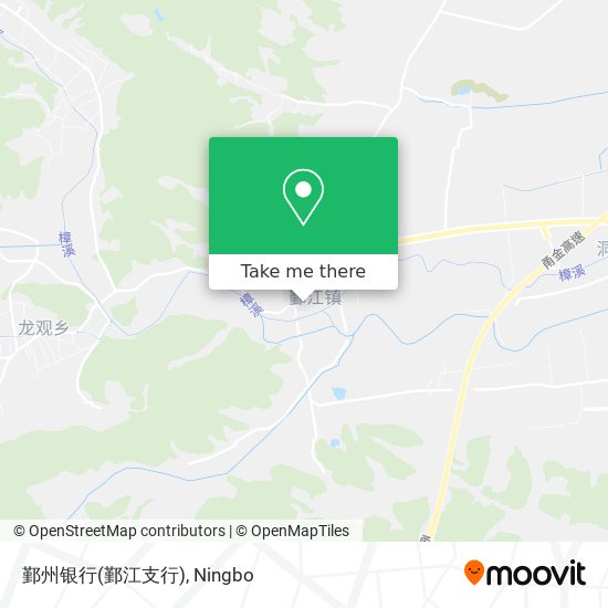 鄞州银行(鄞江支行) map
