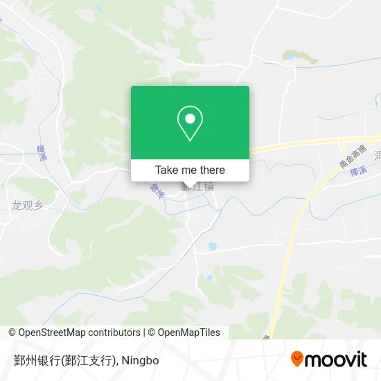 鄞州银行(鄞江支行) map