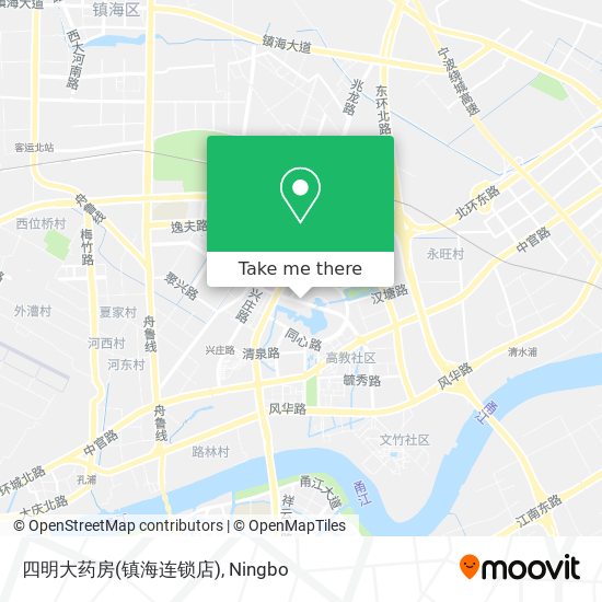 四明大药房(镇海连锁店) map