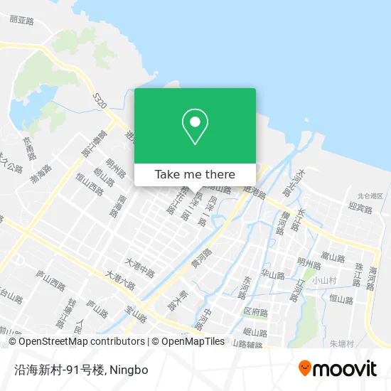 沿海新村-91号楼 map