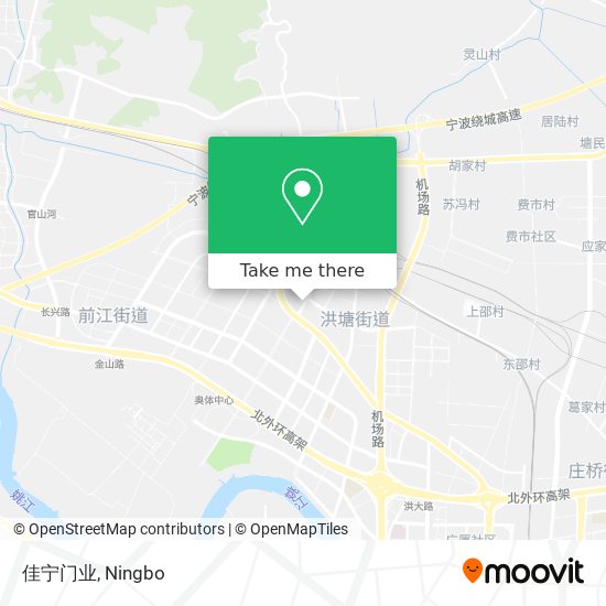 佳宁门业 map