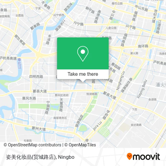 姿美化妆品(贸城路店) map