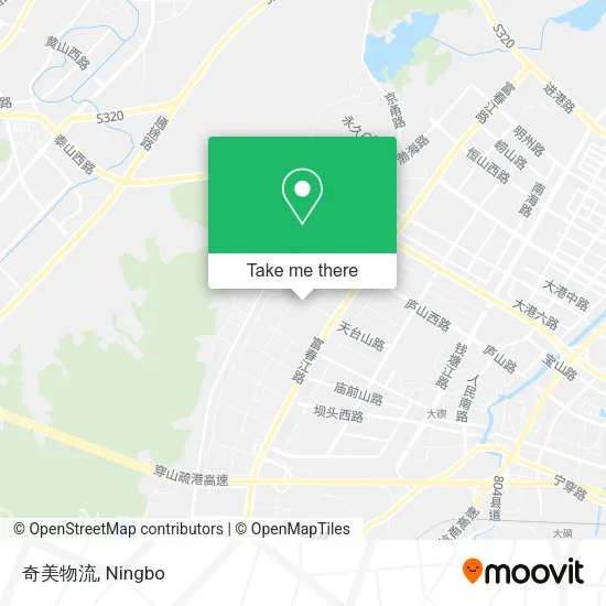 奇美物流 map