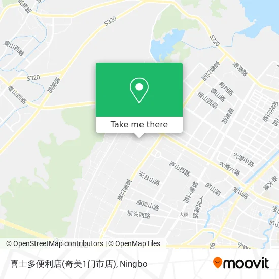喜士多便利店(奇美1门市店) map