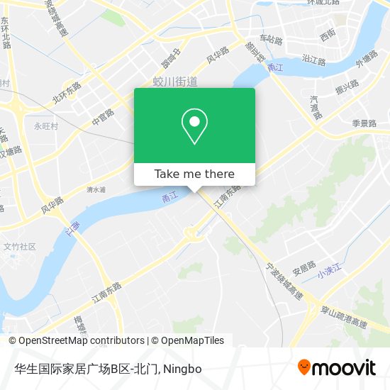 华生国际家居广场B区-北门 map