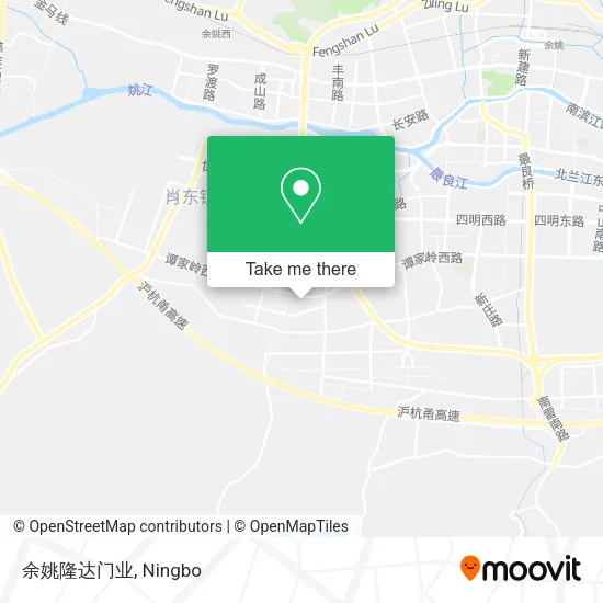 余姚隆达门业 map