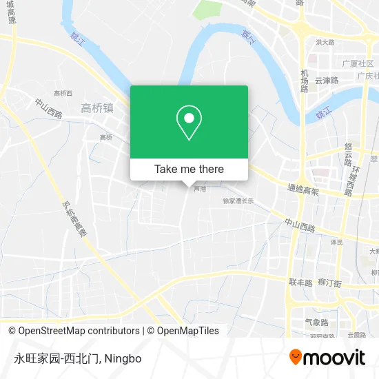 永旺家园-西北门 map