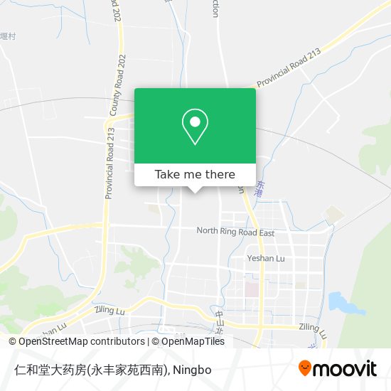 仁和堂大药房(永丰家苑西南) map