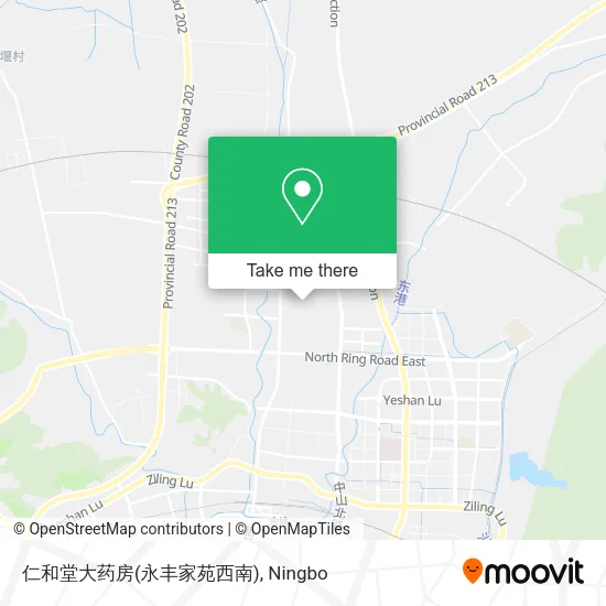 仁和堂大药房(永丰家苑西南) map