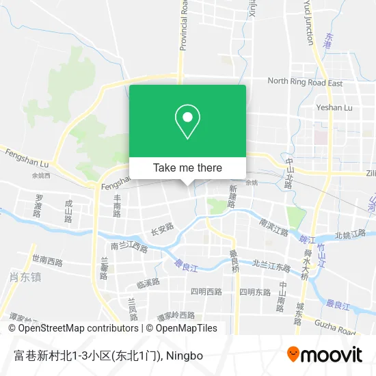 富巷新村北1-3小区(东北1门) map